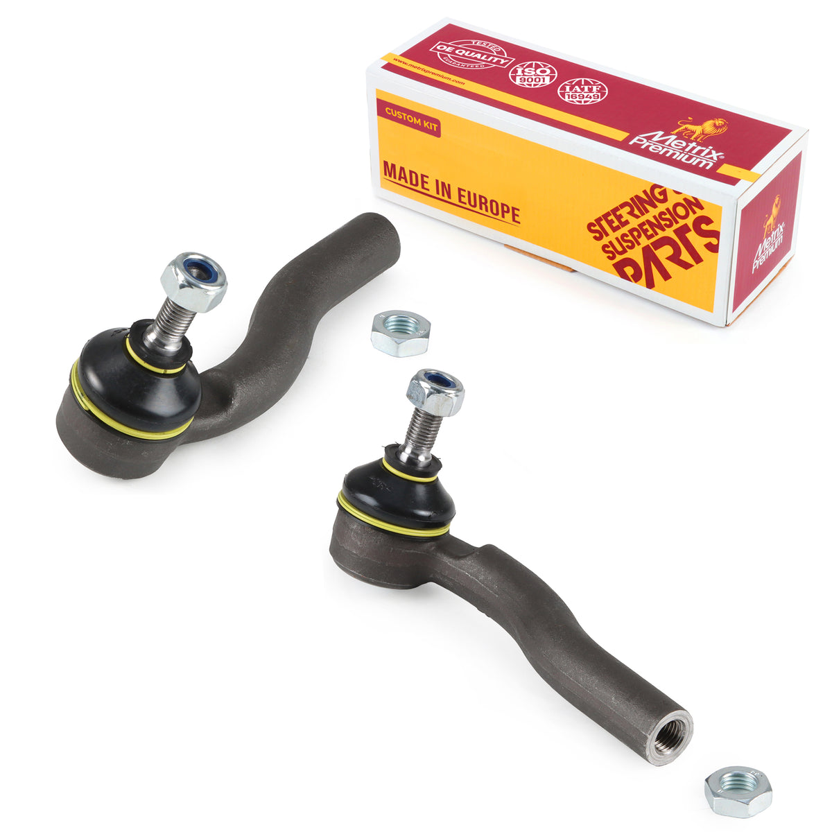 Metrix Premium Chassis Parts Front Left & Right Outer Tie Rod End Kit 91157MT OEM fit auto parts