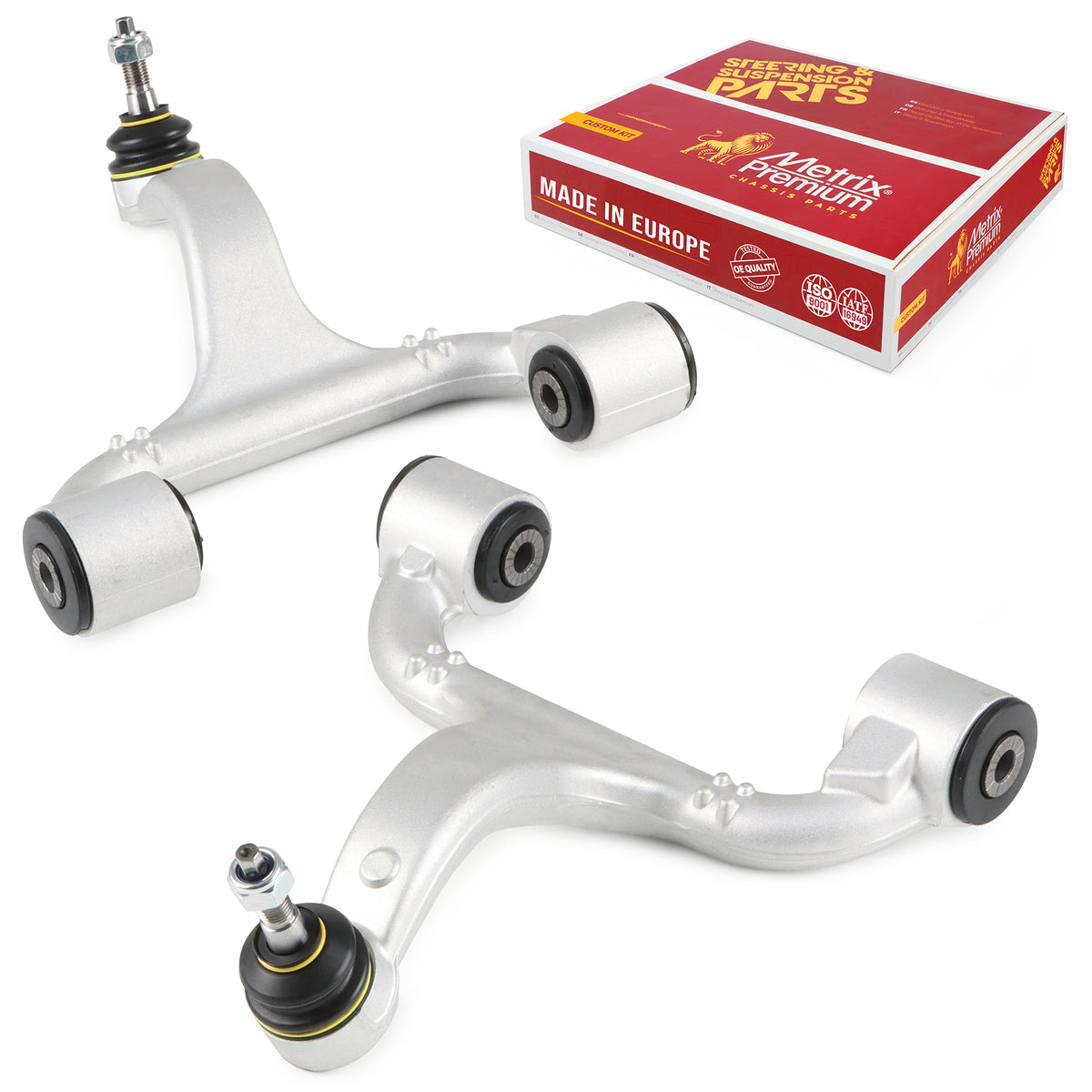 Metrix Premium Chassis Parts Front Left & Right Upper Control Arm and Ball Joint Assembly Kit 91158MT OEM fit auto parts