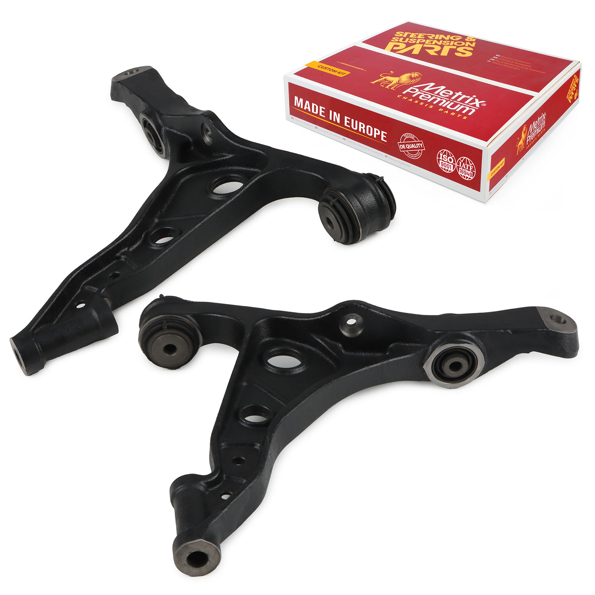 Metrix Premium Chassis Parts 2 PC Front Left & Right Lower Control Arm Kit 91170MT OEM fit auto parts