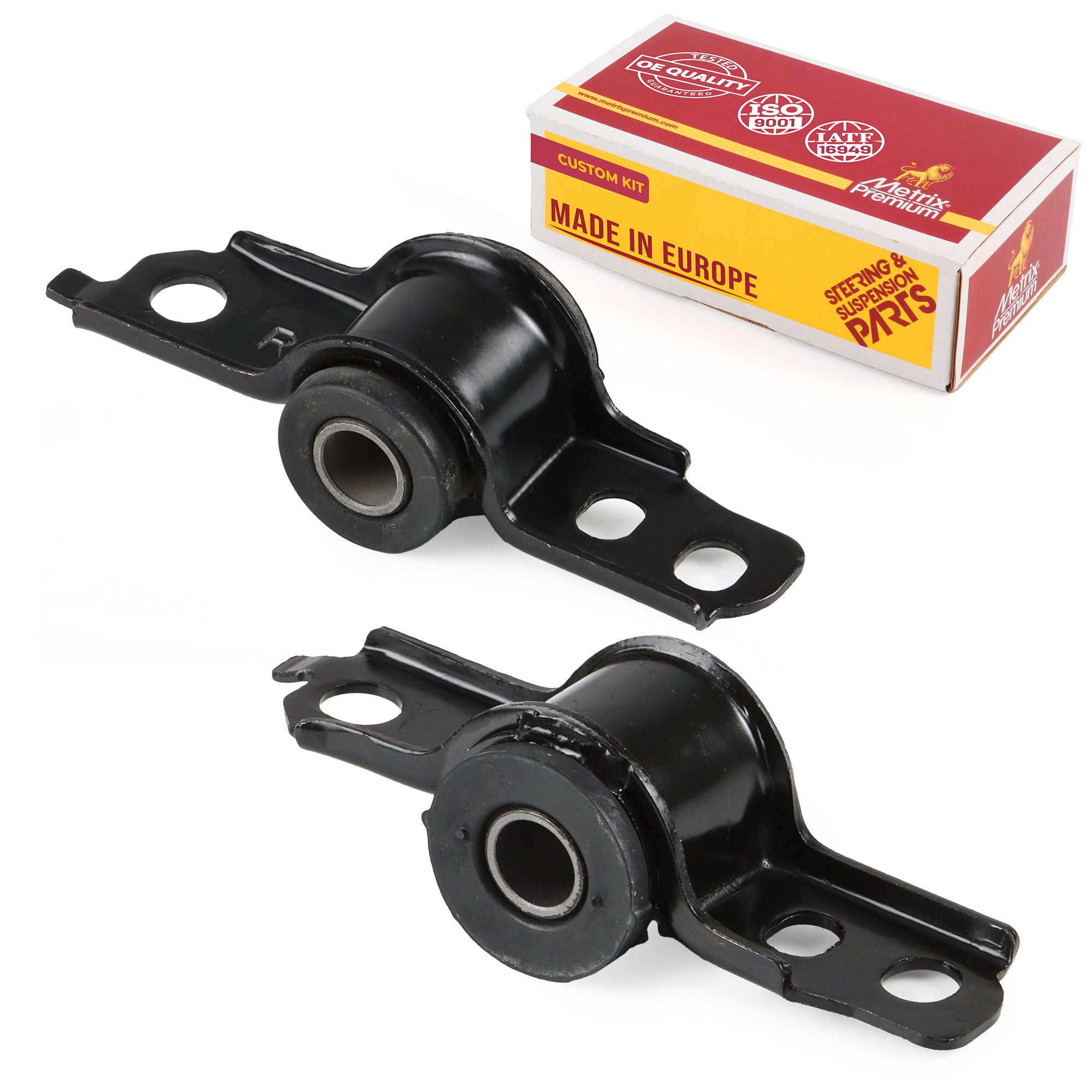 Metrix Premium Chassis Parts 2 PC Front Left & Right Lower Rearward Control Arm Bushing Kit 91187MT OEM fit auto parts