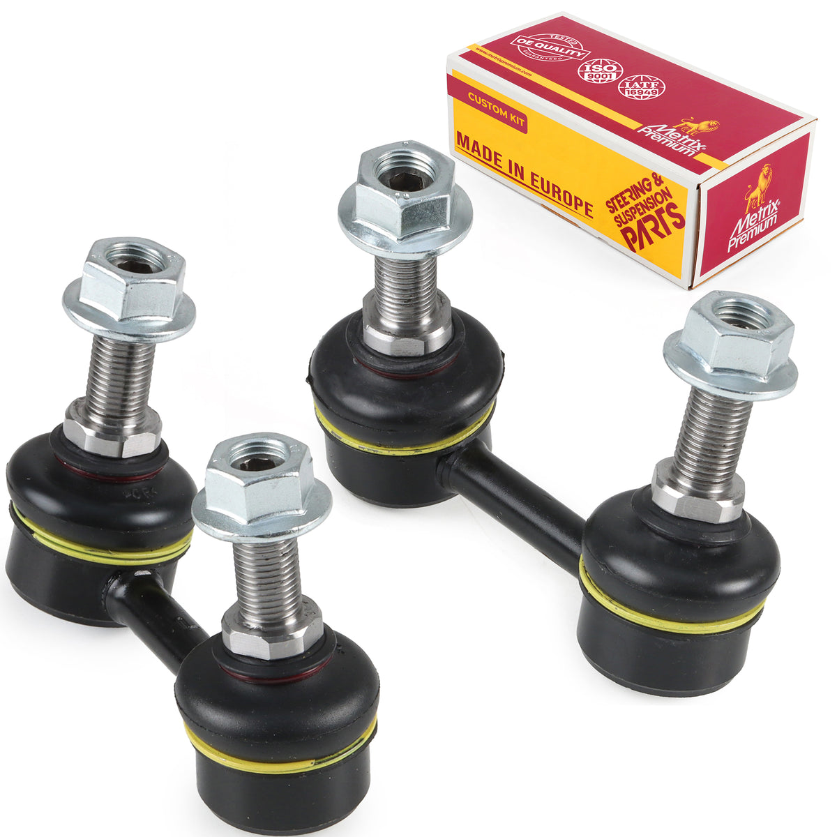 Metrix Premium Chassis Parts Rear Left & Right Stabilizer Bar Link Kit 91223MT OEM fit auto parts