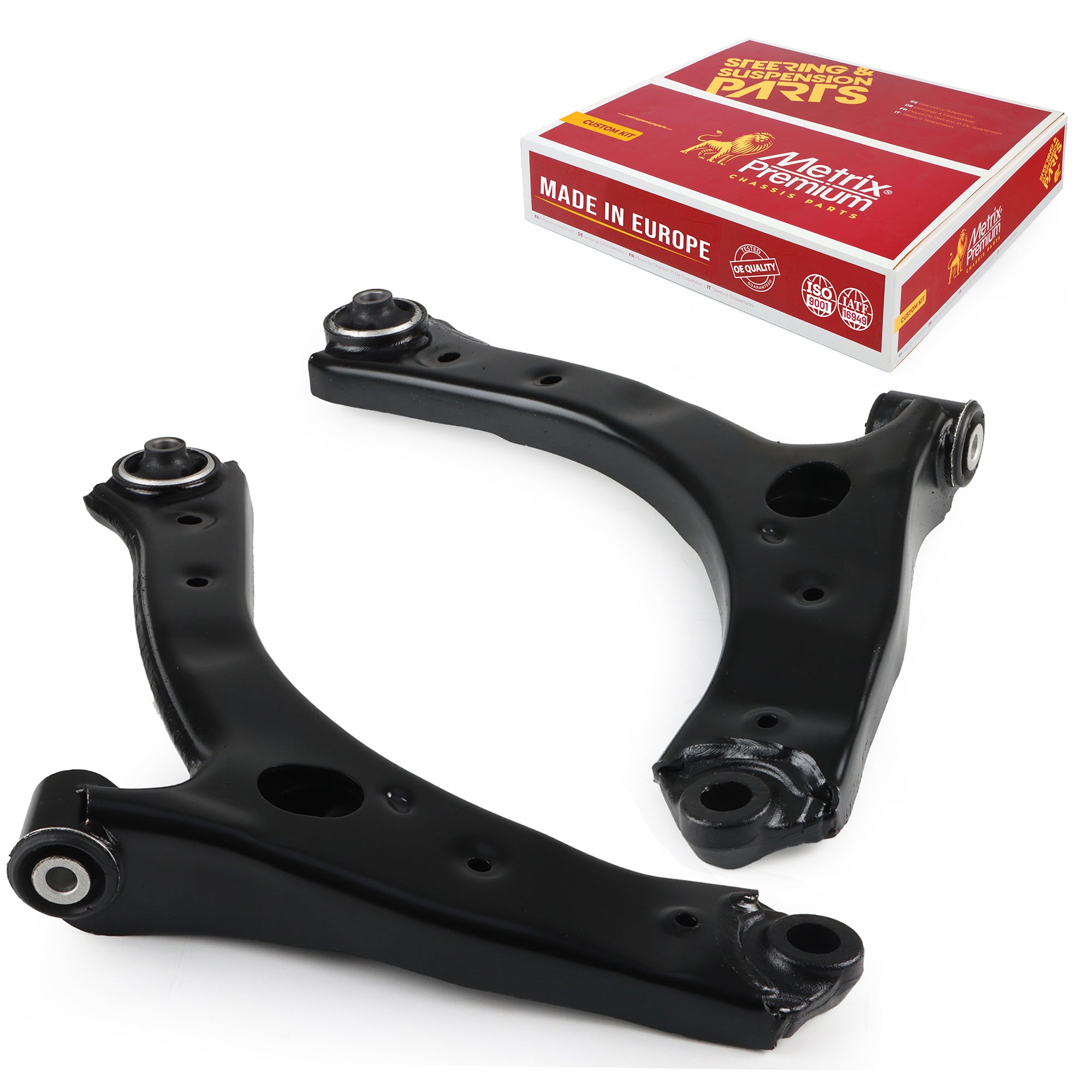 Metrix Premium Chassis Parts Front Left & Right Lower Control Arm Kit 91227MT OEM fit auto parts