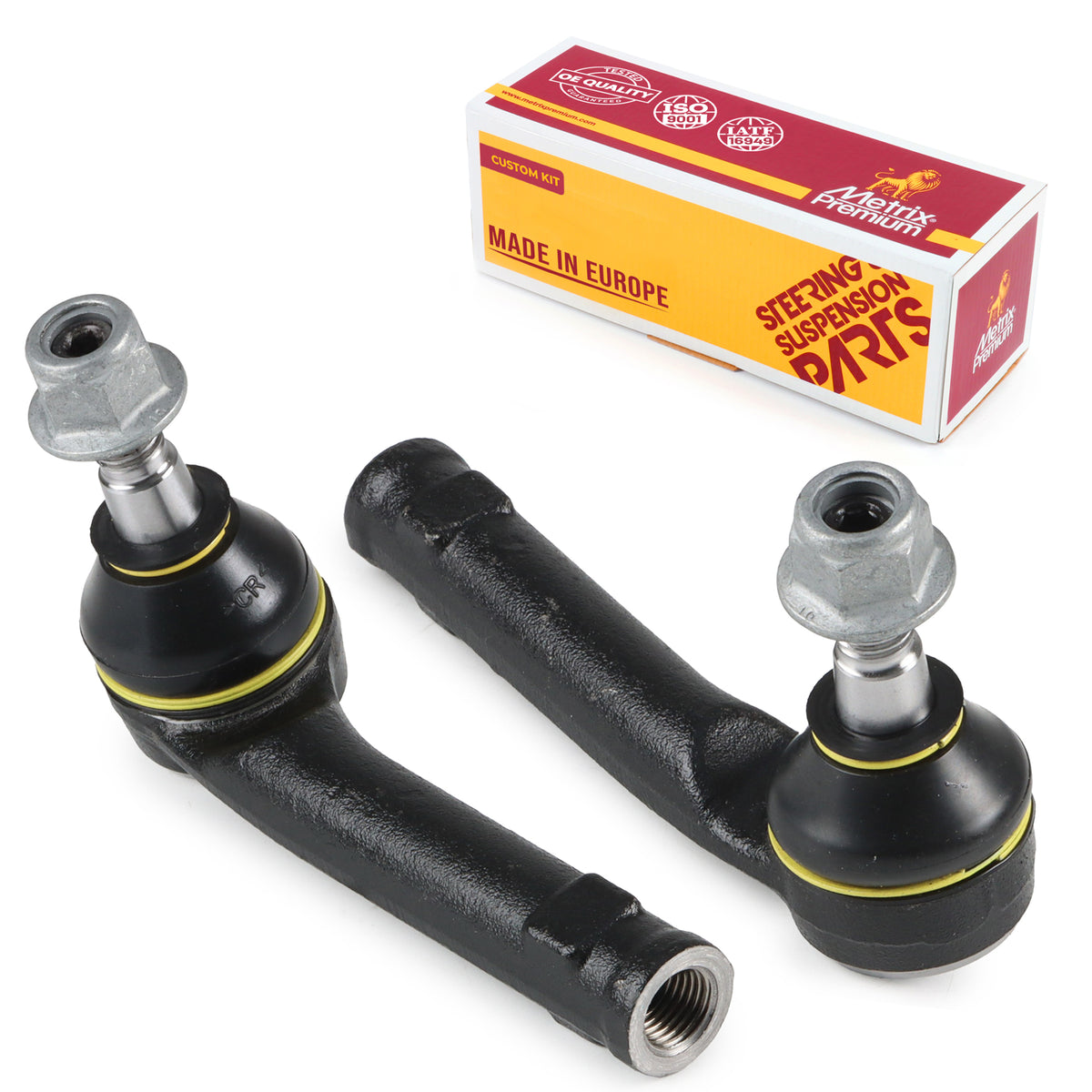 Metrix Premium Chassis Parts 2 PC Front Left & Right Outer Tie Rod End Kit 91238MT OEM fit auto parts