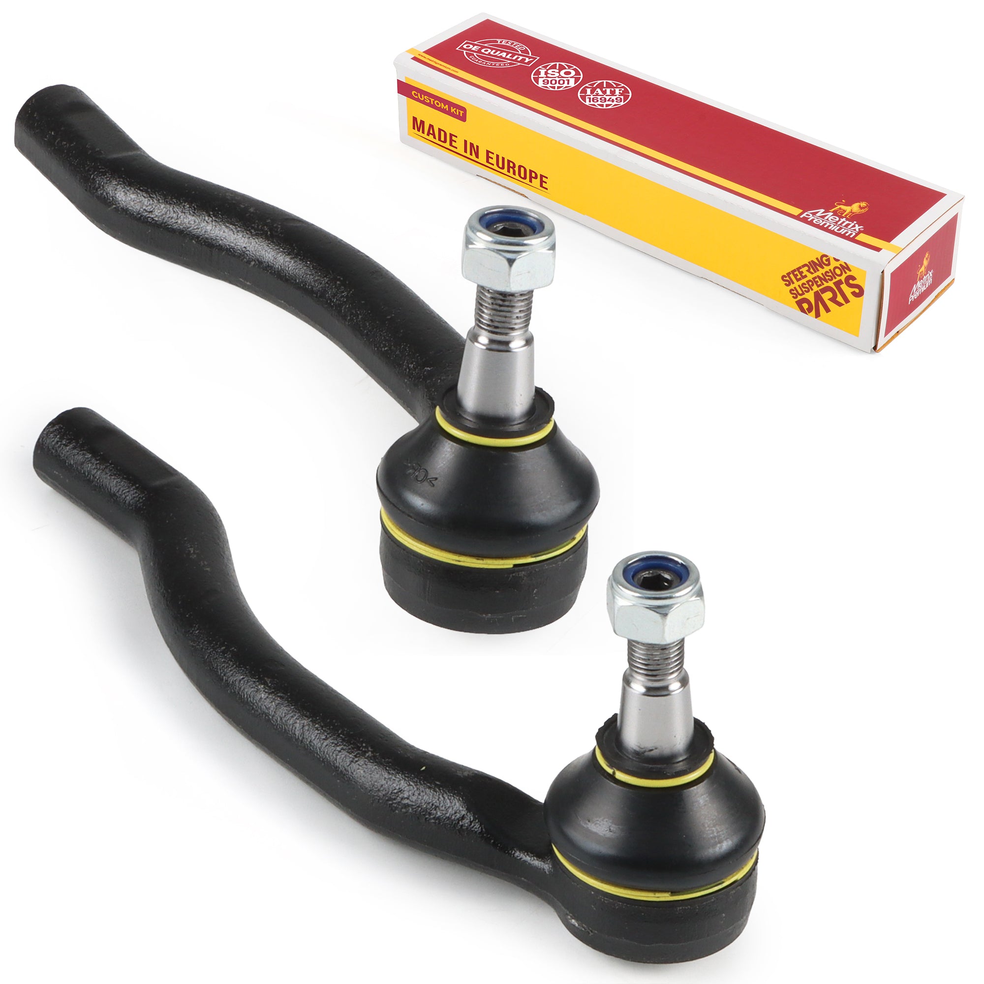 Metrix Premium Chassis Parts Front Left & Right Outer Tie Rod End Kit 91269MT OEM fit auto parts