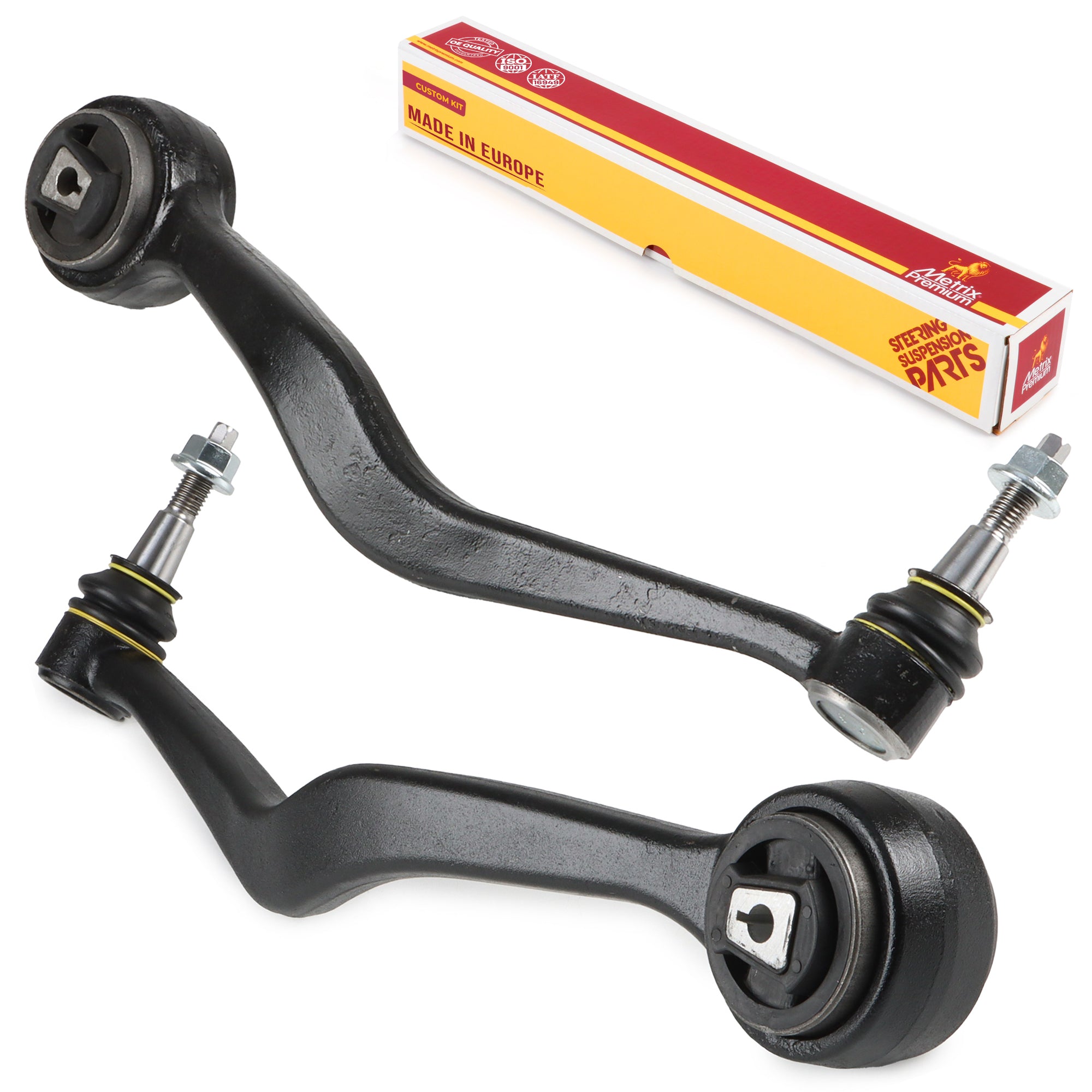 Metrix Premium Chassis Parts 2 PC Front Left & Right Lower Forward Control Arm and Ball Joint Assembly Kit 91273MT OEM fit auto parts