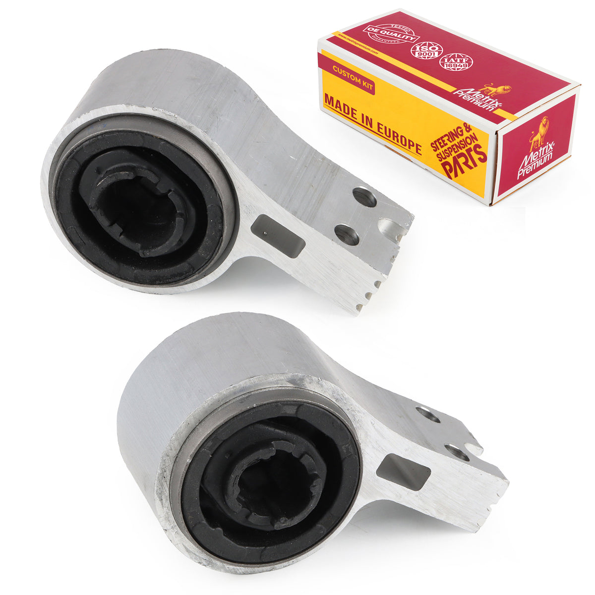 Metrix Premium Chassis Parts 2 PC Front Lower Rearward Control Arm Bushing Kit 91275MT OEM fit auto parts