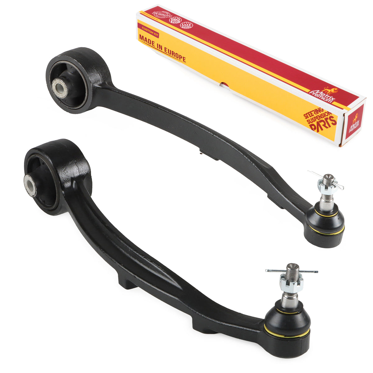 Metrix Premium Chassis Parts 2 PC Front Left & Right Lower Forward Control Arm and Ball Joint Assembly Kit 91276MT OEM fit auto parts