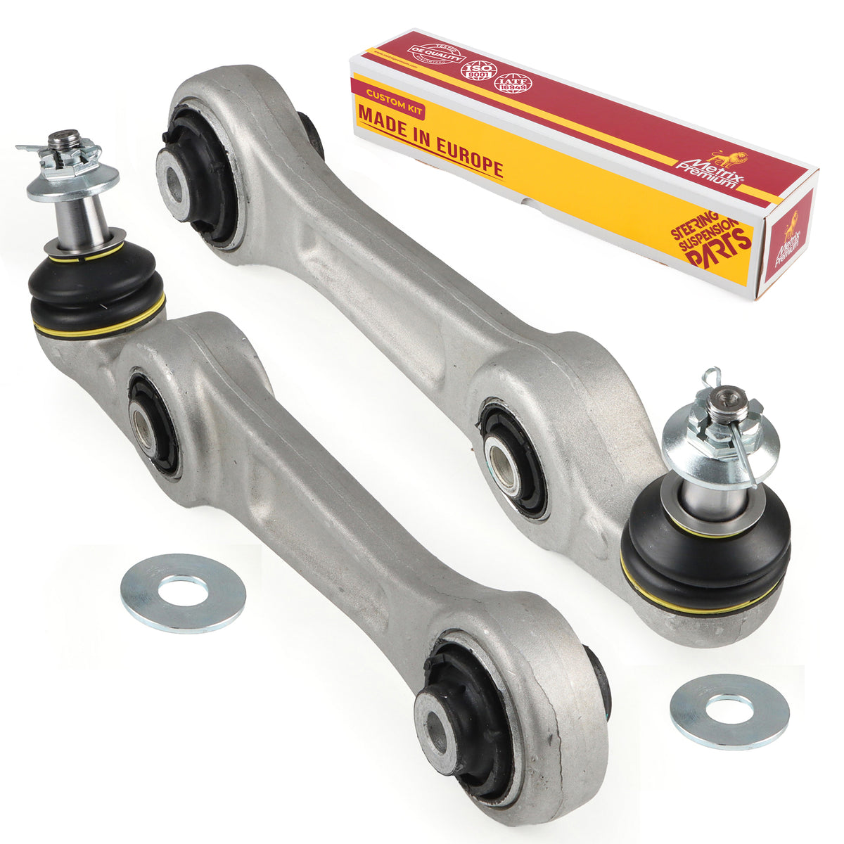 Metrix Premium Chassis Parts 2 PC Front Left & Right Lower Forward Control Arm and Ball Joint Assembly Kit 91281MT OEM fit auto parts