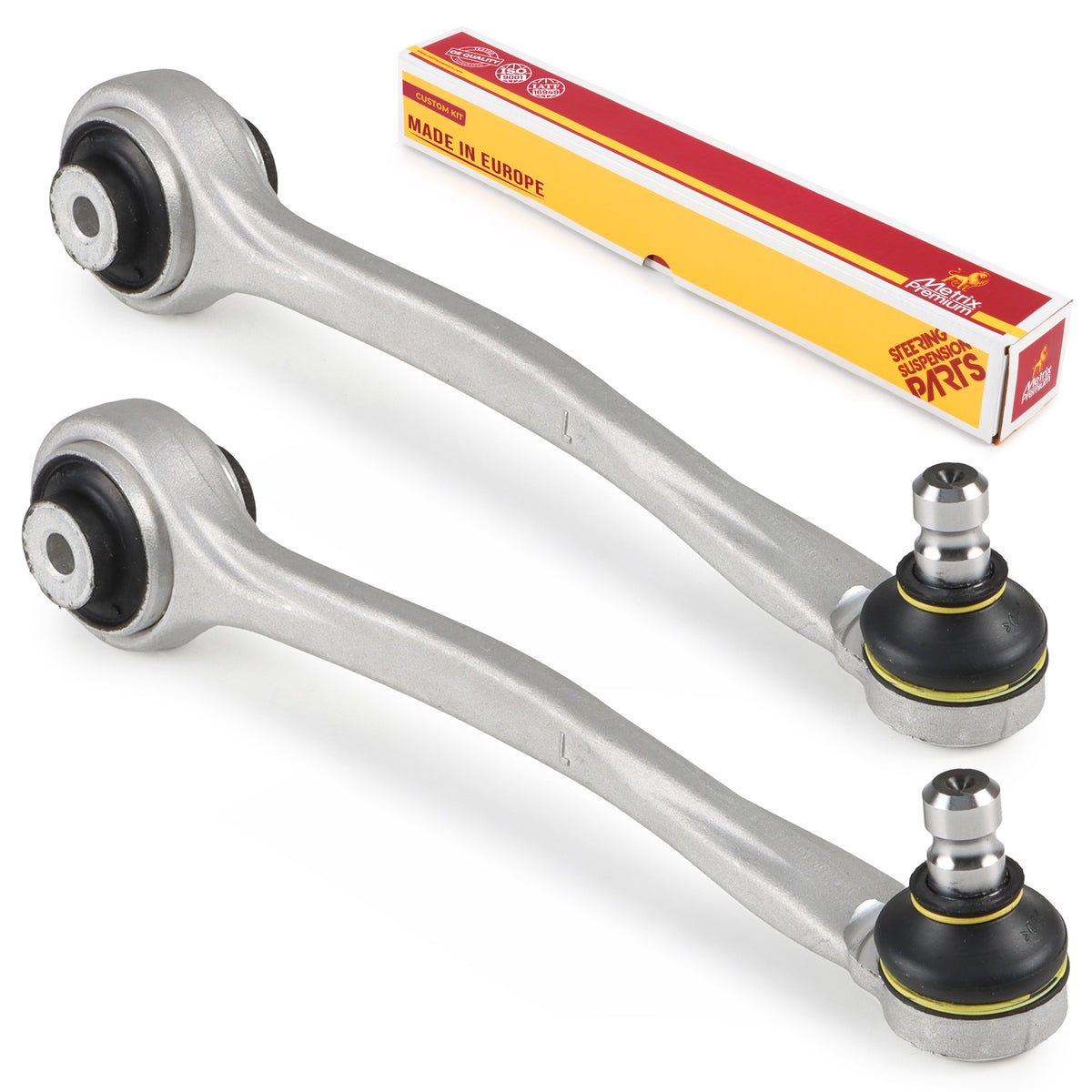 Metrix Premium Chassis Parts 2 PC Front Left & Right Upper Forward Control Arm and Ball Joint Assembly Kit 91303MT OEM fit auto parts