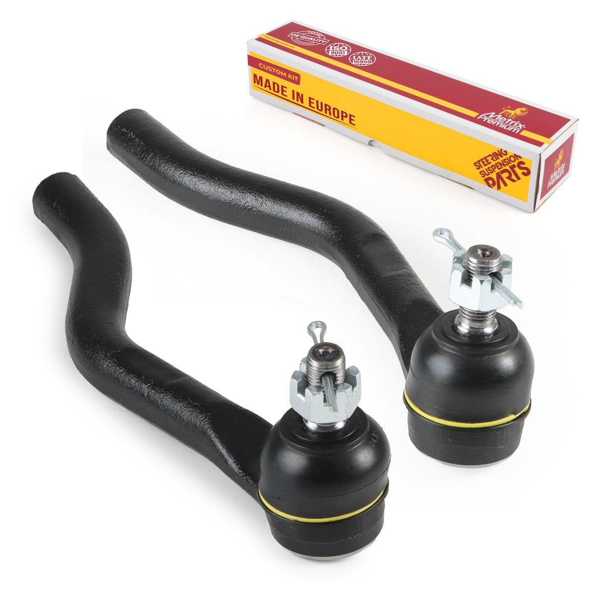 Metrix Premium Chassis Parts Front Left & Right Outer Tie Rod End Kit 91306MT OEM fit auto parts