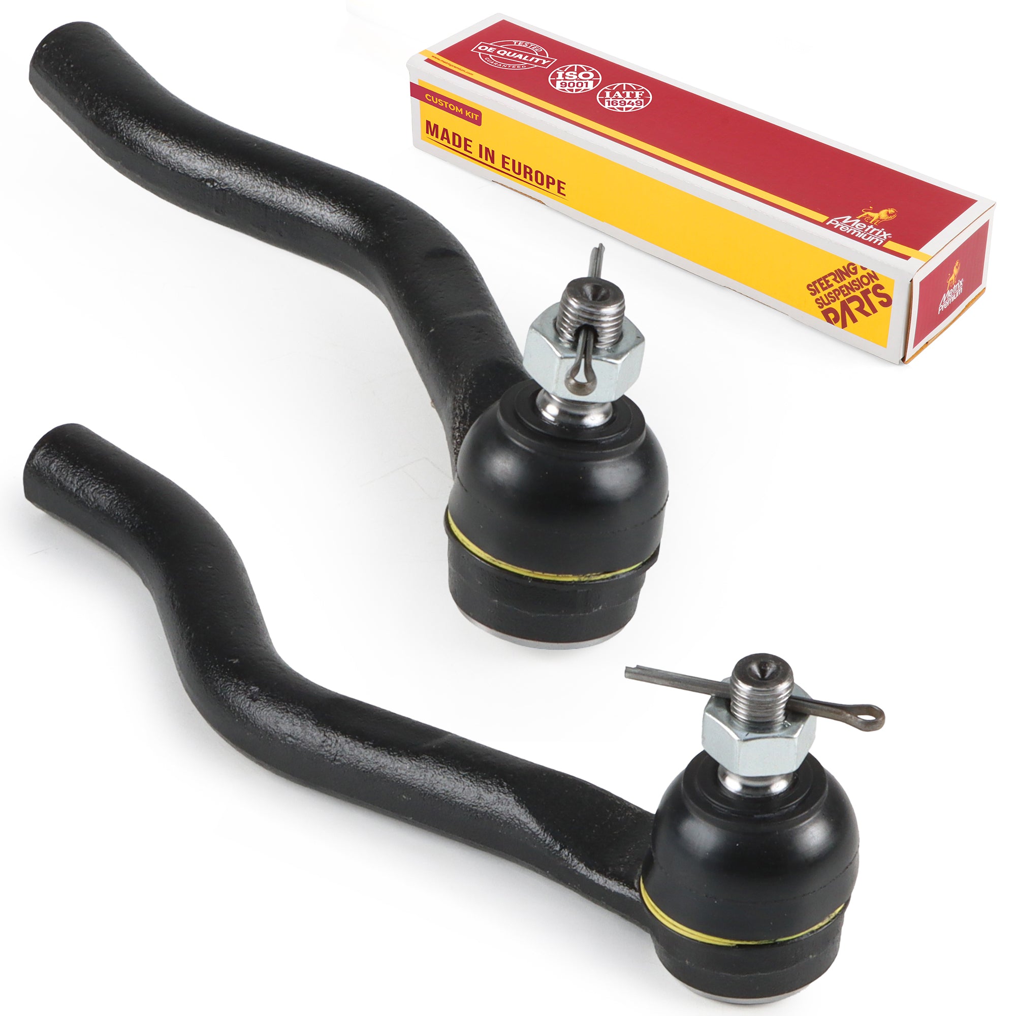 Metrix Premium Chassis Parts Front Left & Right Outer Tie Rod End Kit 91308MT OEM fit auto parts