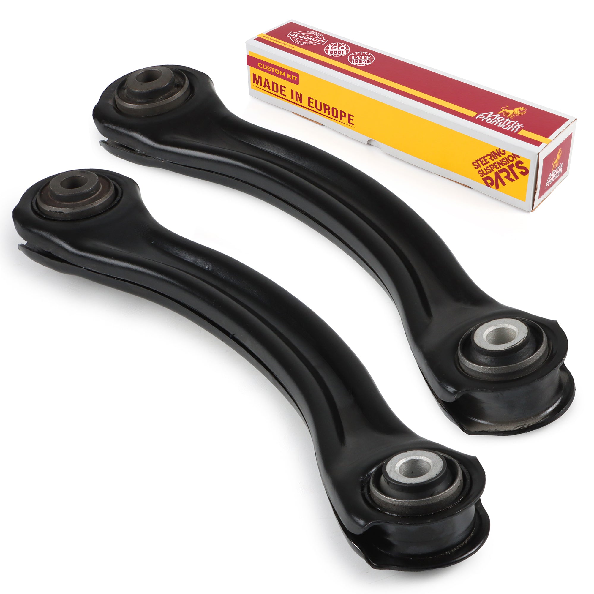 Metrix Premium Chassis Parts 2 PC Rear Left & Right Upper Rearward Control Arm Kit 91313MT OEM fit auto parts