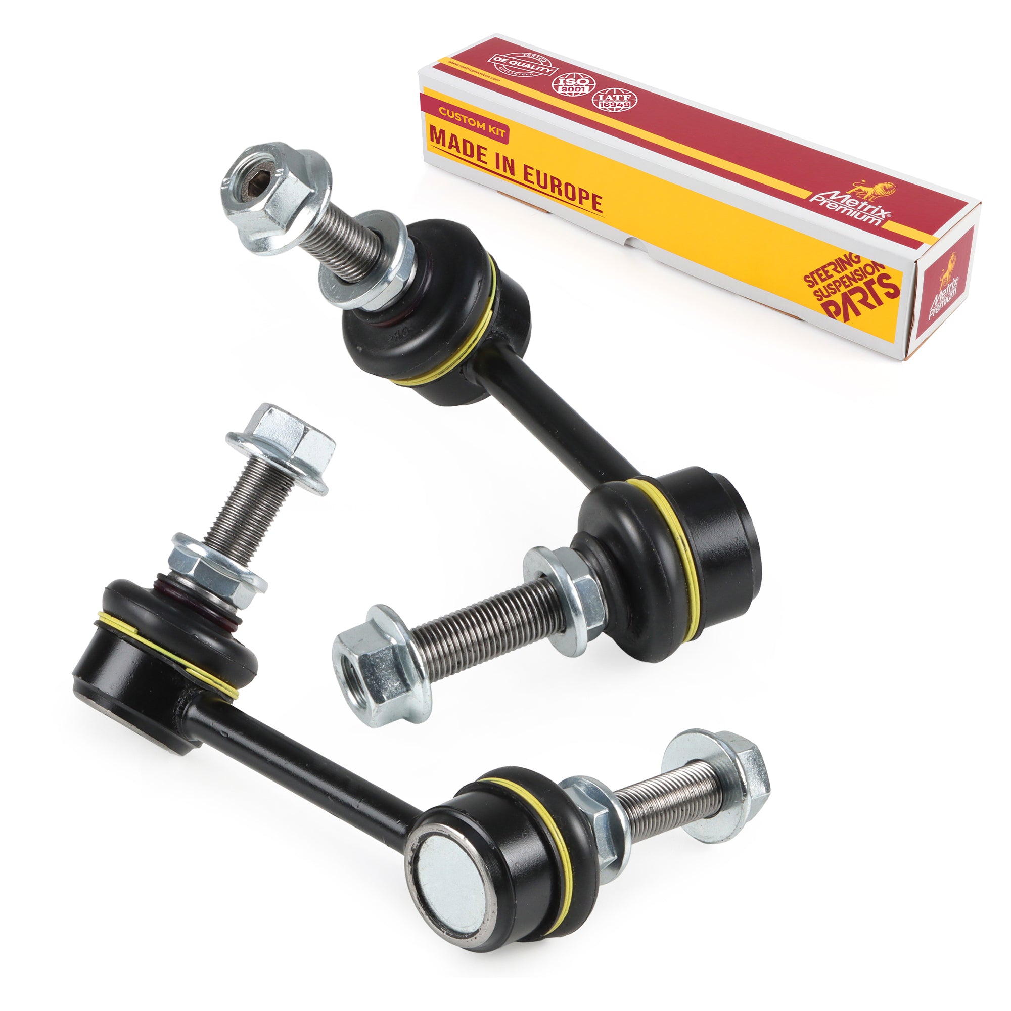 Metrix Premium Chassis Parts Rear Left & Right Stabilizer Bar Link Kit 91315MT OEM fit auto parts