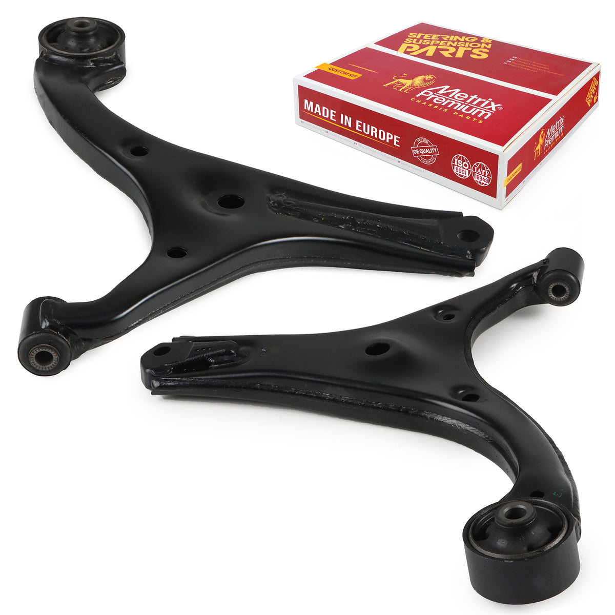 Metrix Premium Chassis Parts 2 PC Front Left & Right Lower Control Arm Kit 91327MT OEM fit auto parts