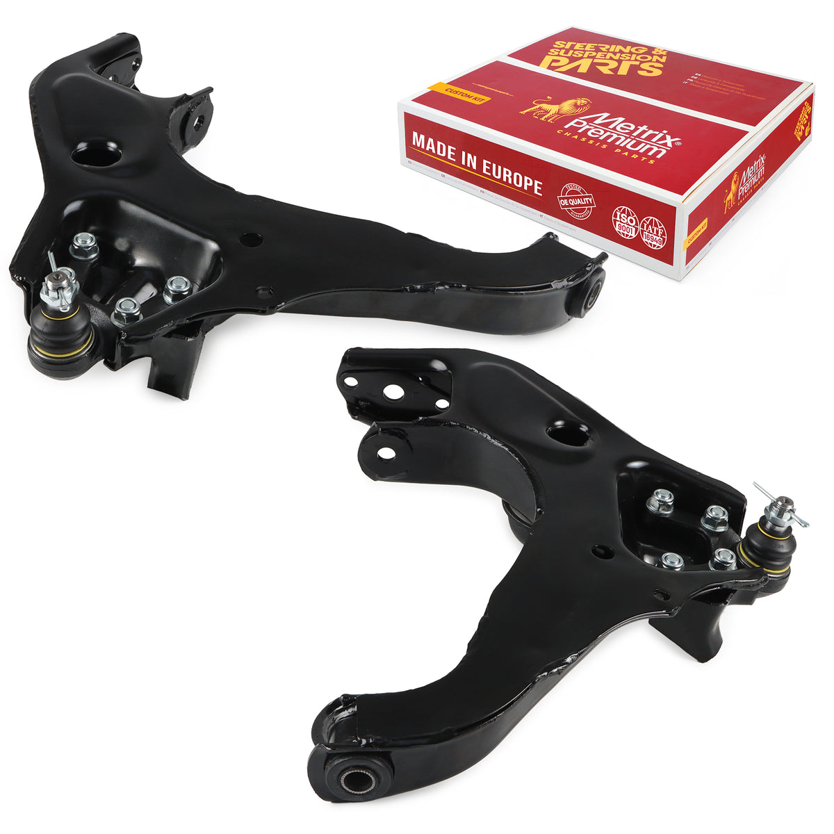Metrix Premium Chassis Parts Front Left & Right Lower Control Arm and Ball Joint Assembly Kit 91336MT OEM fit auto parts