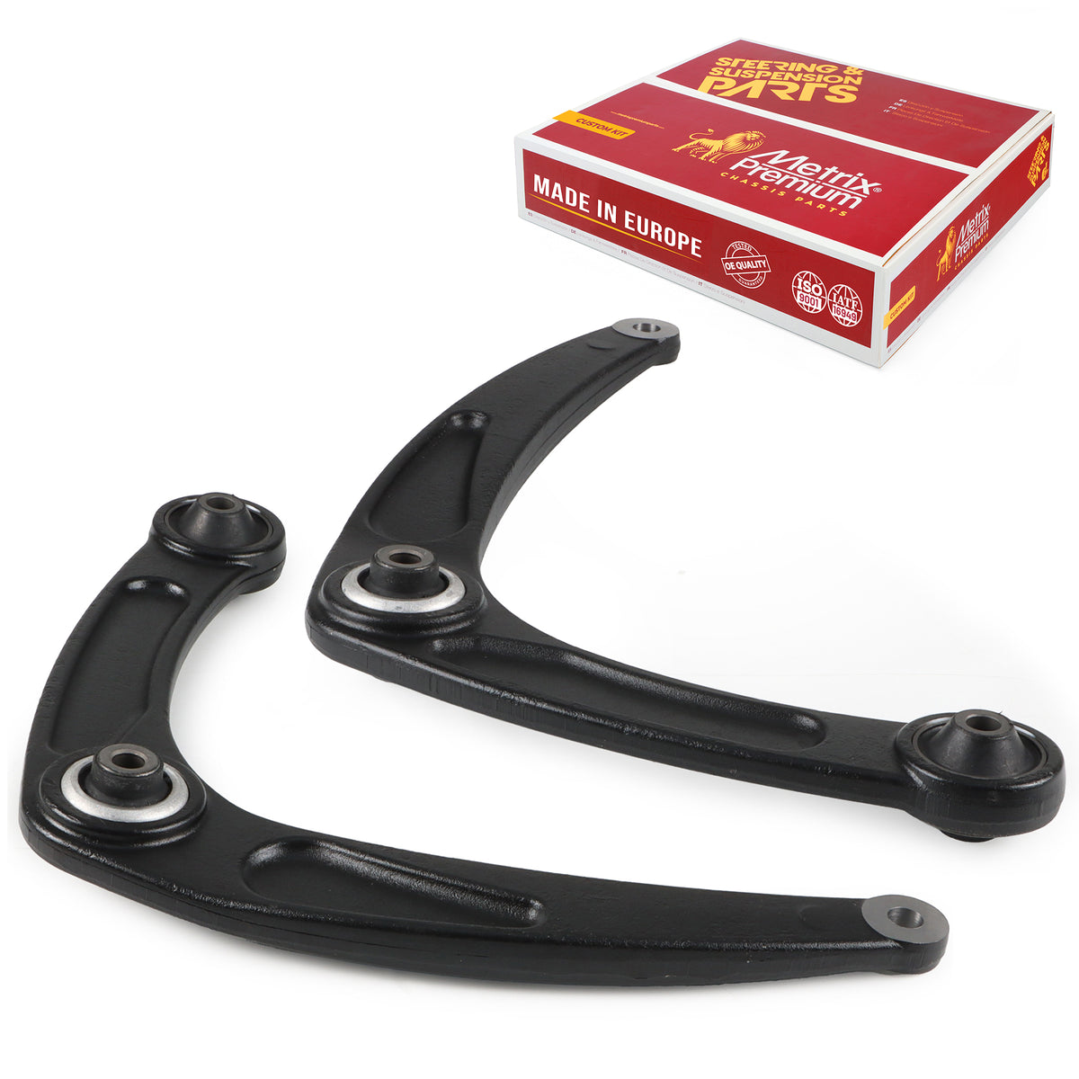 Metrix Premium Chassis Parts 2 PC Front Left & Right Lower Control Arm and Ball Joint Assembly Kit 91344MT OEM fit auto parts