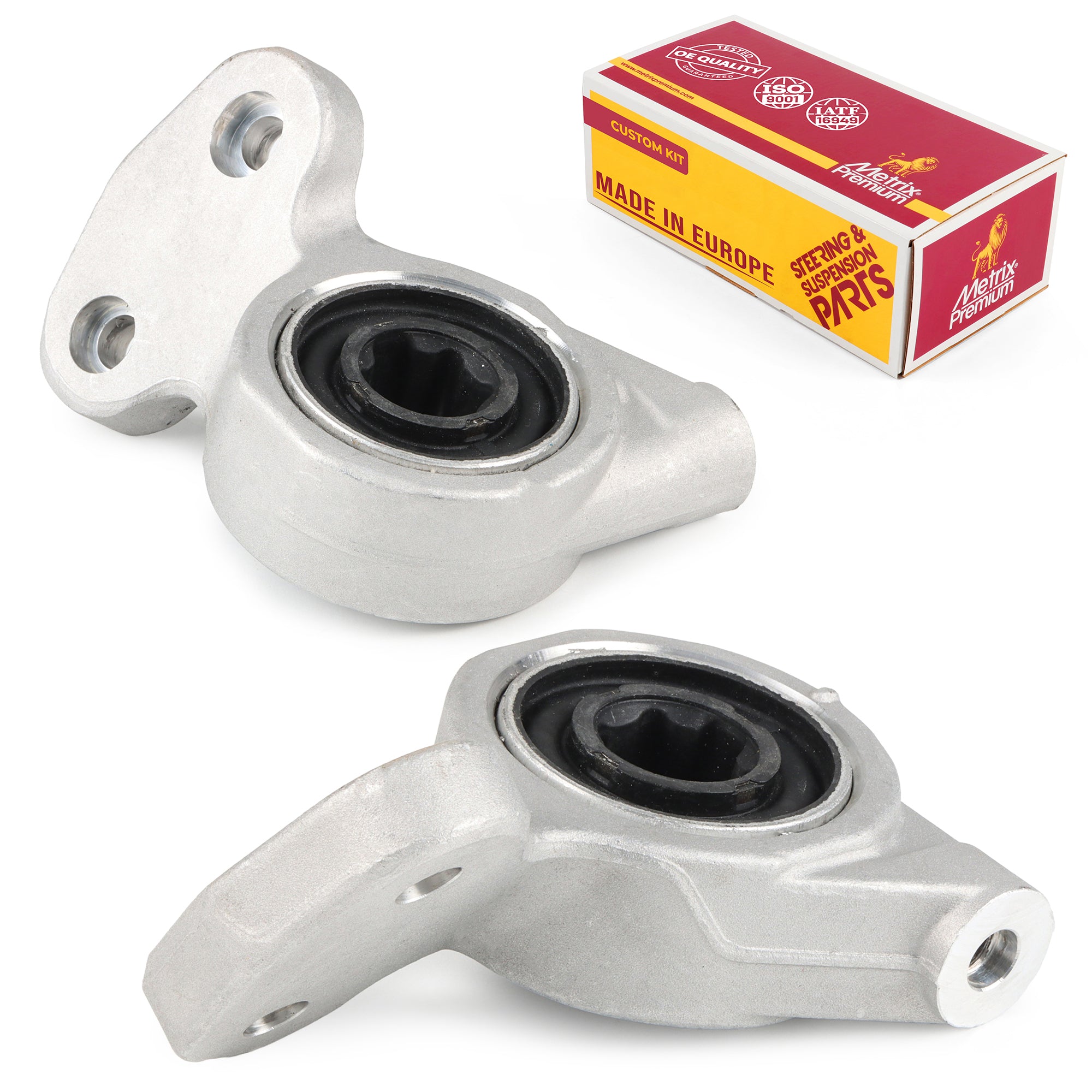 Metrix Premium Chassis Parts 2 PC Front Left & Right Lower Rearward Control Arm Bushing Kit 91356MT OEM fit auto parts