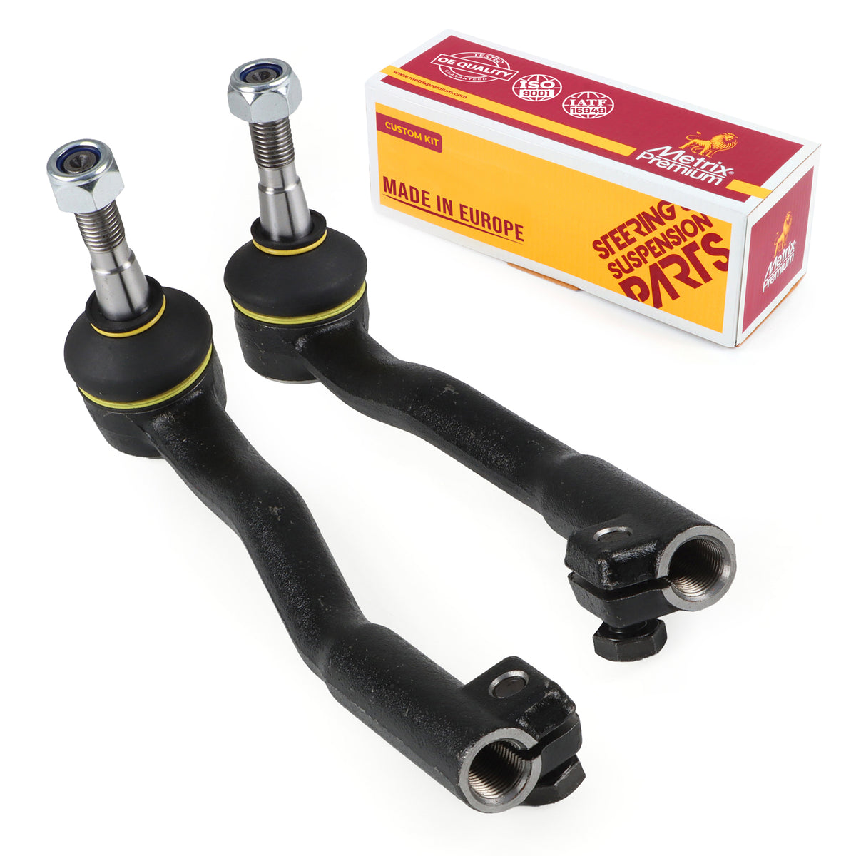 Metrix Premium Chassis Parts 2 PC Front Left & Right Outer Tie Rod End Kit 91369MT OEM fit auto parts