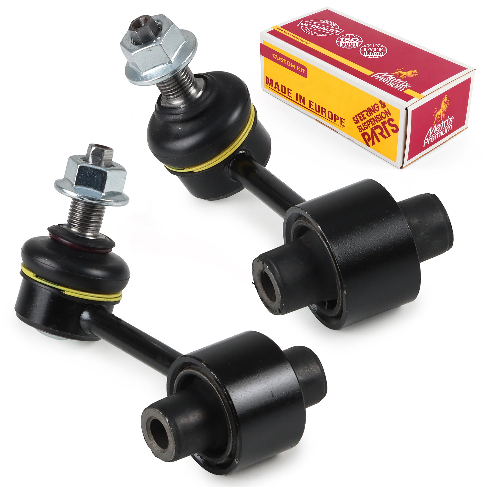 Metrix Premium Chassis Parts 2 PC Rear Left & Right Stabilizer Bar Link Kit 91375MT OEM fit auto parts