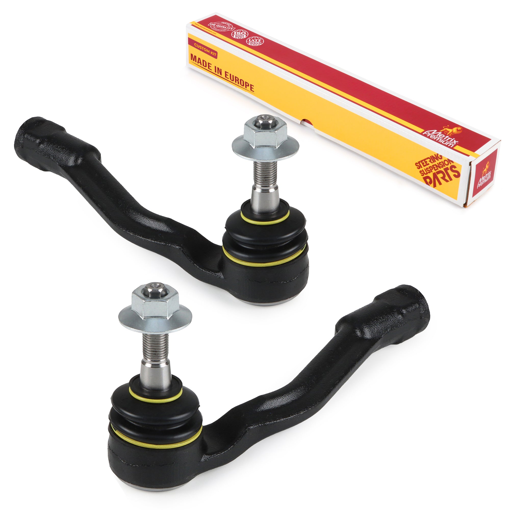 Metrix Premium Chassis Parts Front Left & Right Outer Tie Rod End Kit 91384MT OEM fit auto parts