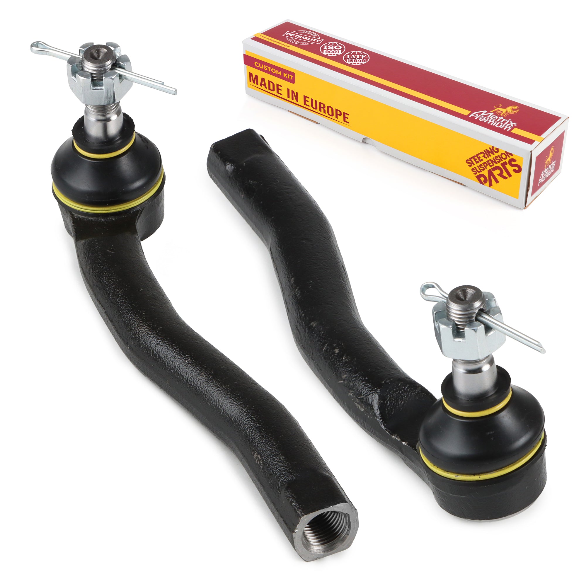 Metrix Premium Chassis Parts 2 PC Front Left & Right Outer Tie Rod End Kit 91425MT OEM fit auto parts