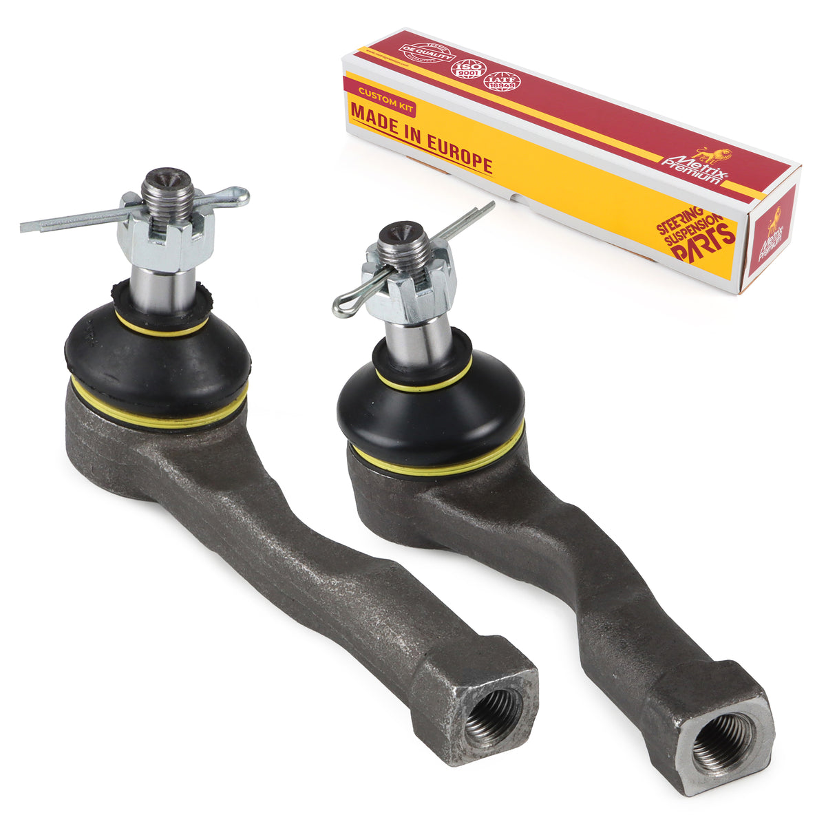 Metrix Premium Chassis Parts 2 PC Front Left & Right Outer Tie Rod End Kit 91426MT OEM fit auto parts