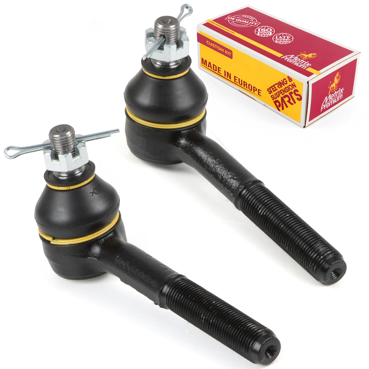 Metrix Premium Chassis Parts Front Left & Right Outer Tie Rod End Kit 91433MT OEM fit auto parts