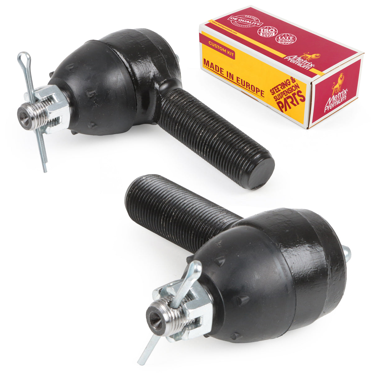 Metrix Premium Chassis Parts 2 PC Front Left & Right Outer Tie Rod End Kit 91435MT OEM fit auto parts
