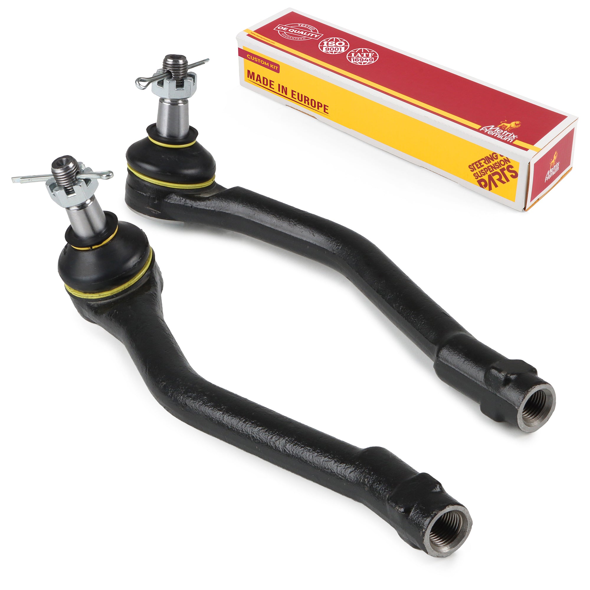Metrix Premium Chassis Parts 2 PC Front Left & Right Outer Tie Rod End Kit 91459MT OEM fit auto parts
