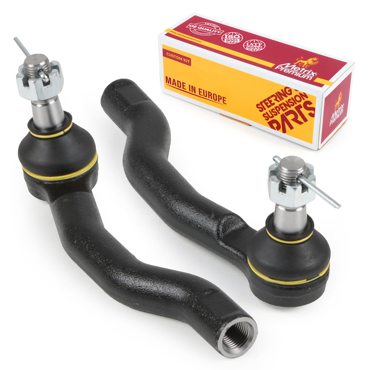 Metrix Premium Chassis Parts Front Left & Right Outer Tie Rod End Kit 91508MT OEM fit auto parts