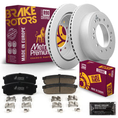 Metrix Premium Chassis Parts Rear Brake Kit 91570MT OEM fit auto parts