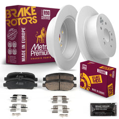 Metrix Premium Chassis Parts Rear Brake Kit 91571MT OEM fit auto parts