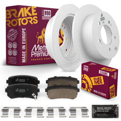 Metrix Premium Chassis Parts Rear Brake Kit 91575MT OEM fit auto parts