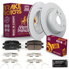 Metrix Premium Chassis Parts Rear Brake Kit 91601MT OEM fit auto parts