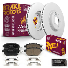 Metrix Premium Chassis Parts Front Brake Kit 91606MT OEM fit auto parts