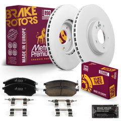 Metrix Premium Chassis Parts Front Brake Kit 91607MT OEM fit auto parts