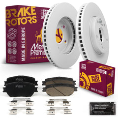 Metrix Premium Chassis Parts Front Brake Kit 91609MT OEM fit auto parts