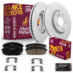 Metrix Premium Chassis Parts Front Brake Kit 91623MT OEM fit auto parts