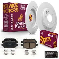 Metrix Premium Chassis Parts Rear Brake Kit 91629MT OEM fit auto parts