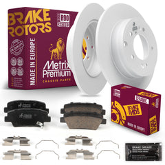 Metrix Premium Chassis Parts Rear Brake Kit 91638MT OEM fit auto parts