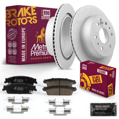 Metrix Premium Chassis Parts Rear Brake Kit 91650MT OEM fit auto parts