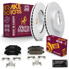 Metrix Premium Chassis Parts Front Brake Kit 91666MT OEM fit auto parts