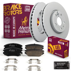 Metrix Premium Chassis Parts Front Brake Kit 91679MT OEM fit auto parts
