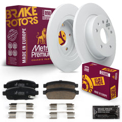 Metrix Premium Chassis Parts Rear Brake Kit 91681MT OEM fit auto parts