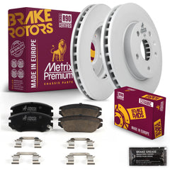 Metrix Premium Chassis Parts Front Brake Kit 91685MT OEM fit auto parts