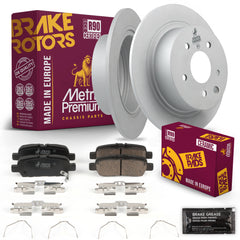 Metrix Premium Chassis Parts Rear Brake Kit 91686MT OEM fit auto parts