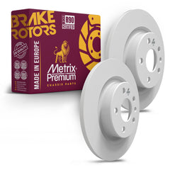 Metrix Premium Chassis Parts Rear Disc Brake Rotor Kit 91719MT OEM fit auto parts