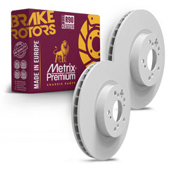 Metrix Premium Chassis Parts Front Disc Brake Rotor Kit 91740MT OEM fit auto parts
