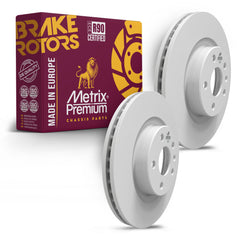 Metrix Premium Chassis Parts Front Disc Brake Rotor Kit 91811MT OEM fit auto parts