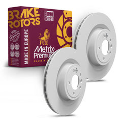 Metrix Premium Chassis Parts 2 PC Rear Disc Brake Rotor Kit 91953MT OEM fit auto parts